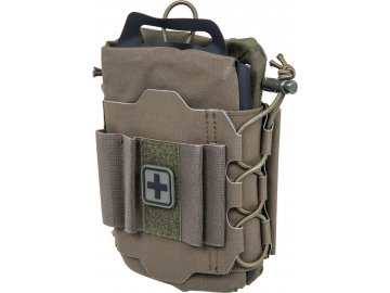 Taktická rozkládací lékárnička Rip-Off first Aid kit na suchý zip - Ranger Green, Wosport