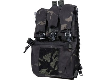 WSP Batoh/panel typ V5 s pistoovými sumkami pro JPC vestu 2.0 - Multicam Black, Wosport 01