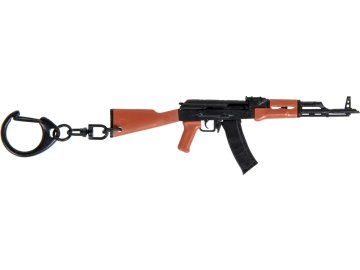 WSP Přívěšek na klíče - AK (1:9), černý, Wosport 01