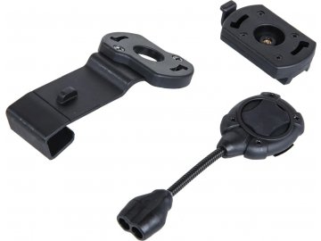 Taktická spínací svítilna MPLS - černá, Wosport 01