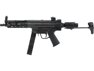 Airsoftový samopal MP5 SWAT MPD - černý, B.R.S.S., BOLT