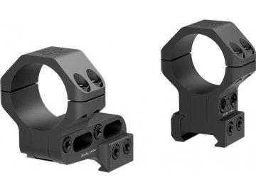 Montážní kroužky Cantilever Adjustable pro puškohled 30mm - černé, Vector Optics