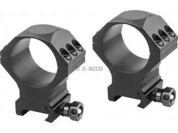 Střední montážní kroužky X-ACCU pro puškohled 34mm - černé, Vector Optics