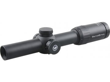 Vector Optics Puškohled CONSTANTINE 1-8 x 24 FFP CTR (LPVO) - černý, Vector Optics 01
