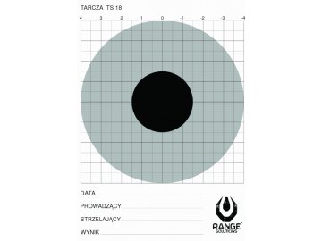 Střelecký terč TS-18 - 100ks, Range Solutions
