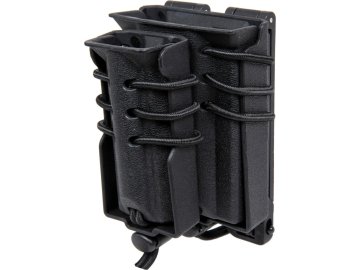 WSP Set MOLLE sumek Urban Assault Quick Pull pro 1x M4 a 1x pistole - černý, Wosport 01