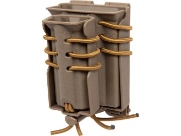 WSP Set MOLLE sumek Urban Assault Quick Pull pro 1x M4 a 1x pistole - pískový TAN, Wosport 01