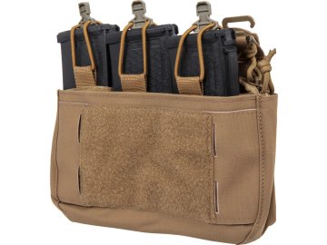 WSP Přední panel Buckle Up na tři zásobníky typu M4 - Coyote Brown, Wosport 01