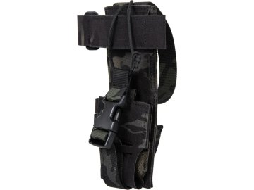 WSP Univerzální sumka s MOLLE na vysílačky - Multicam Black, Wosport 01