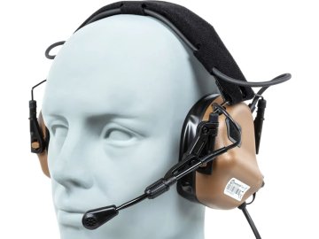 Earmor Taktický headset M32 PLUS - Coyote Brown, EARMOR 01
