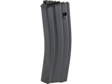 Wet CO2 zásobník V3 pro WE M4, SCAR - černý, open bolt, tlačný, 30bb, WE 01