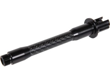 MCR Vnější carbonová CNC Hybrid hlaveň pro M4/M16 6" - černá, Mancraft 01