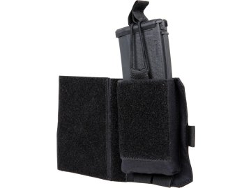 WSP Otevřená zásobníková sumka pro M4 na suchý zip - černá, Wosport 01