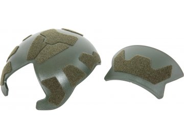 Ochranné kryty pro helmy typu FAST SF - olivové OD, Wosport