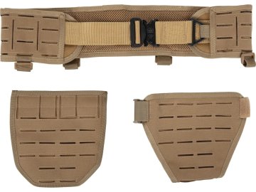 WSP Taktický MOLLE opasek s příslušenstvím - pískový TAN, Wosport 01