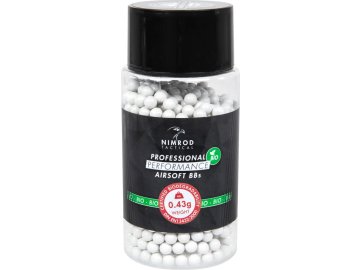 NIM Airsoftové kuličky Nimrod Professional Performance 0,43g, 1000bb 01