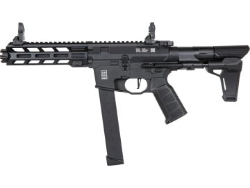 SPE Airsoftový samopal SA-X10 EDGE™ - černý, High Speed kadence 30rps, Specna Amrs 01