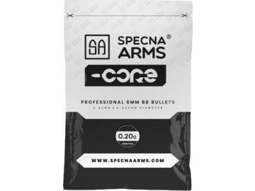 SPE Airsoftové kuličky Specna Arms CORE™ 0,20g, 1000bb, bílé 01