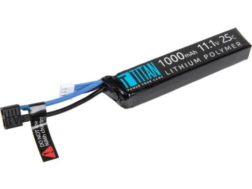 Titan Li-Pol akumulátor Titan 11,1V 1000mAh 25C - Stick (buffer), Dean-T 01