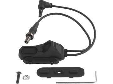 Wosport Duální spínač Dual Switch AXON, konektory SF a CRANE PLUG - černý, Wosport 01