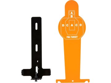 FMA Kovový sklápěcí terč TB1379 - oranžový, FMA 01