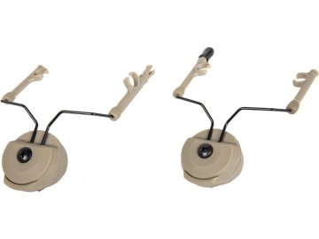 Tac Sada adaptérů pro sluchátka typu Comtac pro lišty MTEK - Dark Earth, Tac-Sky 01