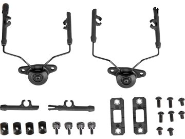 Tac Sada adaptérů pro sluchátka typu Comtac MK 2.0 (ARC, MLOK, TW) - černé, Tac-Sky 01