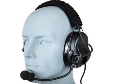 Tac Taktická sluchátka / headset WYH301 - černé, Tac-Sky 01