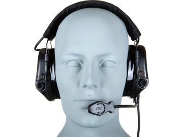 Tac Elektronická taktická sluchátka WYS0039 - černé, Tac-Sky 01