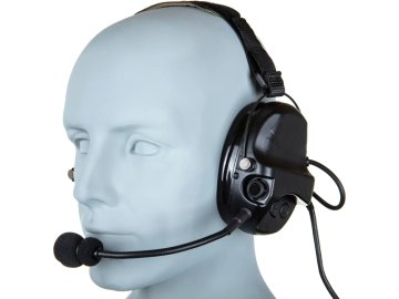 Tac Taktická sluchátka / headset WYS0142B - černé, Tac-Sky 01