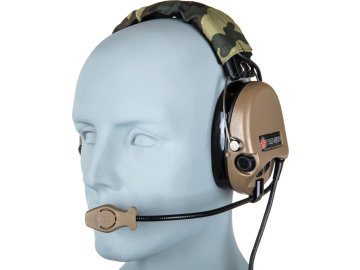 Tac Elektronická taktická sluchátka WYS0145 - FDE, Tac-Sky 01