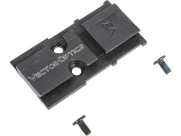 VEC CNC adaptér MOS na montáž VOD RMS - černý, Vector Optics 01