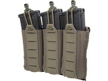 WSP Přední MOLLE panel pro zásobníky 3x M4 - Ranger Green, MG-87-RG, Wosport 01