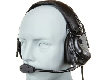 WSP Taktický headset HD-08 Gen. 5 - černý, Wosport 01