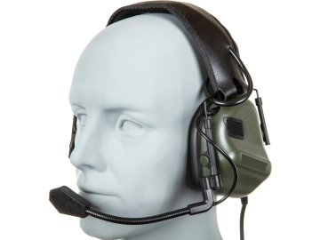 WSP Taktický headset HD-08 Gen. 5 - olivový OD, Wosport 01