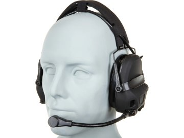 WSP Taktický headset HD-17-A Gen 6 - černý, Wosport 01