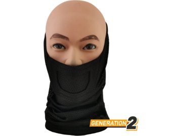 CGA Nákrčník Face Warrior Gen2 - černá, Cygnus Armory 01