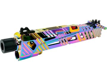 CTM TAC CNC hliníkový závěr SUPERLINE Split slide TM Hi-Capa 4.3 - Chameleon (electroplated), CTM TAC 01