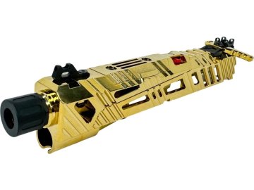 CTM TAC CNC hliníkový závěr SUPERLINE Split slide TM Hi-Capa 4.3 - zlatá (electroplated), CTM TAC 01