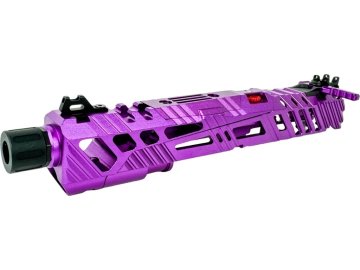 CTM TAC CNC hliníkový závěr SUPERLINE Split Slide TM Hi-Capa 5.1 - fialová, CTM TAC 01