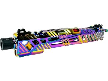 CTM TAC CNC hliníkový závěr SUPERLINE Split Slide TM Hi-Capa 5.1 - Chameleon (electroplated), CTM TAC 01