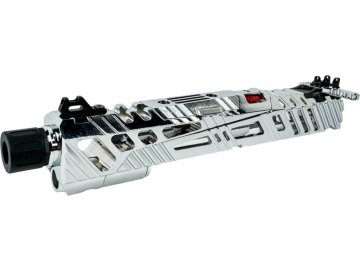 CTM TAC CNC hliníkový závěr SUPERLINE Split Slide TM Hi-Capa 5.1 - Chrome (electroplated), CTM TAC 01