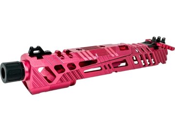 CTM TAC CNC hliníkový závěr SUPERLINE Split Slide TM Hi-Capa 5.1 - růžová, CTM TAC 01