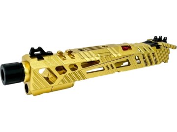 CTM TAC CNC hliníkový závěr SUPERLINE Split Slide TM Hi-Capa 5.1 - zlatá, CTM TAC 01