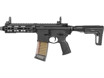 G&G Armament Airsoftová zbraň TR16 GMS MK2 7" - černá, celokov, G&G 01