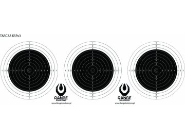 RAN Střelecké terče 3x KSP 20x50cm - 500ks, Range Solutions 01
