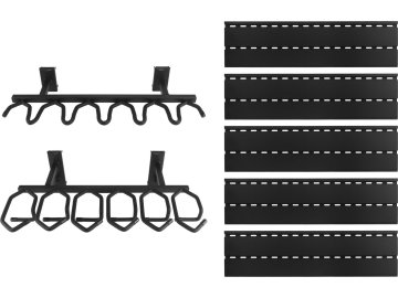 SPE Nástěnný panel SA TG-25 na zbraň / příslušenství - černý, Specna Arms 01