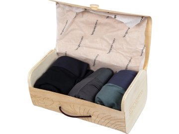 EME Set pánských boxerek Blue Label "Honeycomb" - 3 kusy v balení, Emerson Gear 01