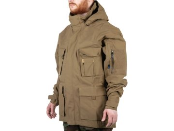 EME Taktická softshellová bunda Blue Label 'Dimorphic Egret' - Khaki, Emerson Gear 01