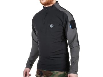 EME Taktické tričko Blue Label "Apocalypse" s dlouhým rukávem - černé, Emerson Gear 01